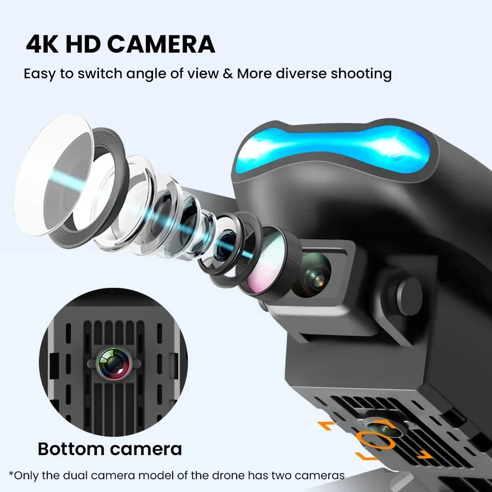 E99Pro HDプロフェッショナル4K空撮ドローン デュア - Eachine Drone E58 のレビューと価格
